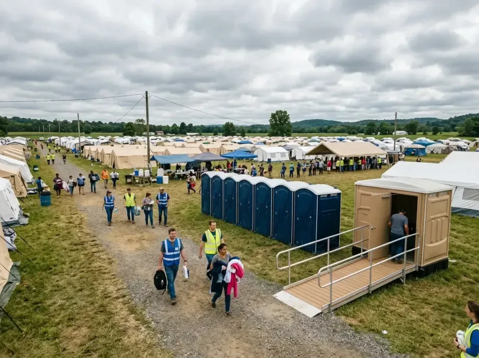 disaster-relief-camp-restrooms-010 — frequently asked questions, Dumpster & Portable Bathrooms Rental in Grafton, WV